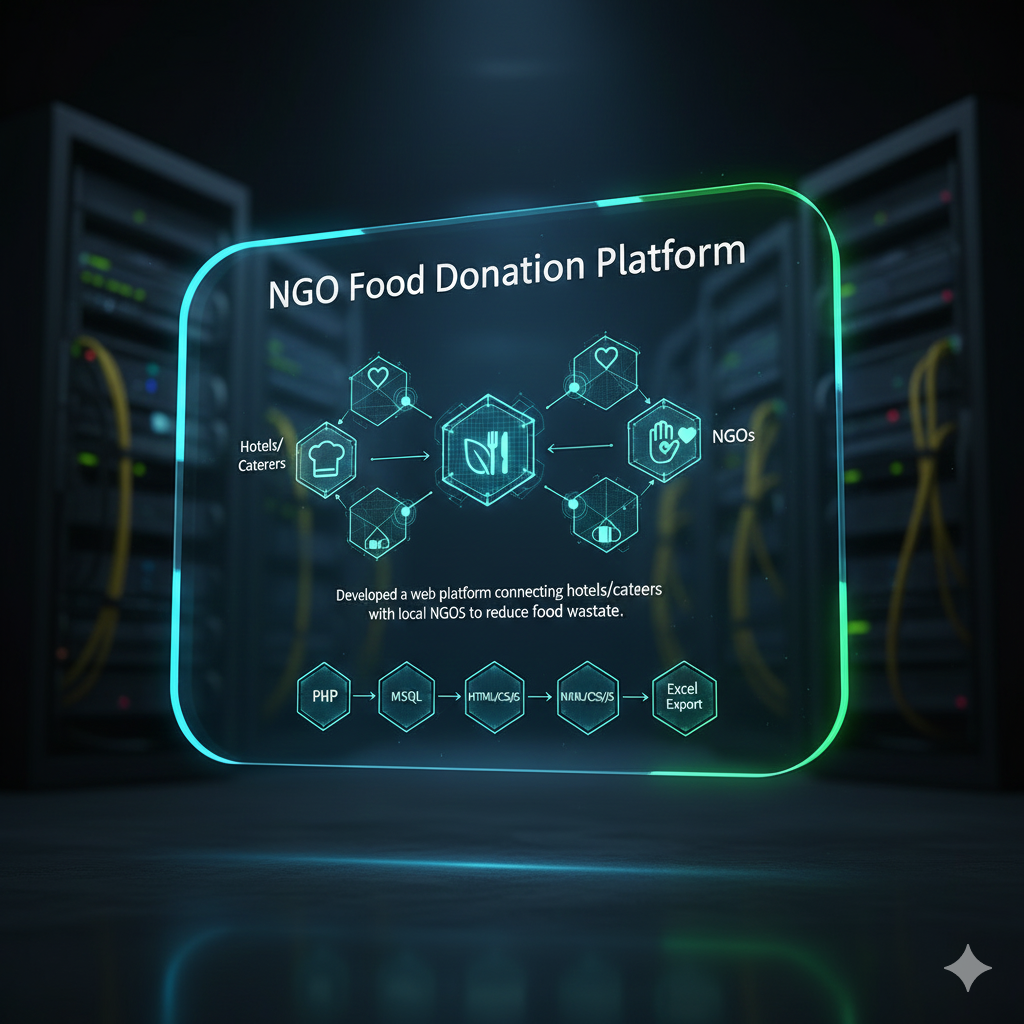 NGO Food Donation Platform